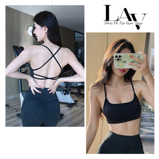 Áo bra tập gym, yoga thể thao nữ, áo bra đan lưng hở lưng sexy- LAV Activewear