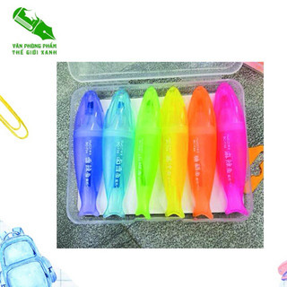 Bút dạ quang 6 cây BC -736