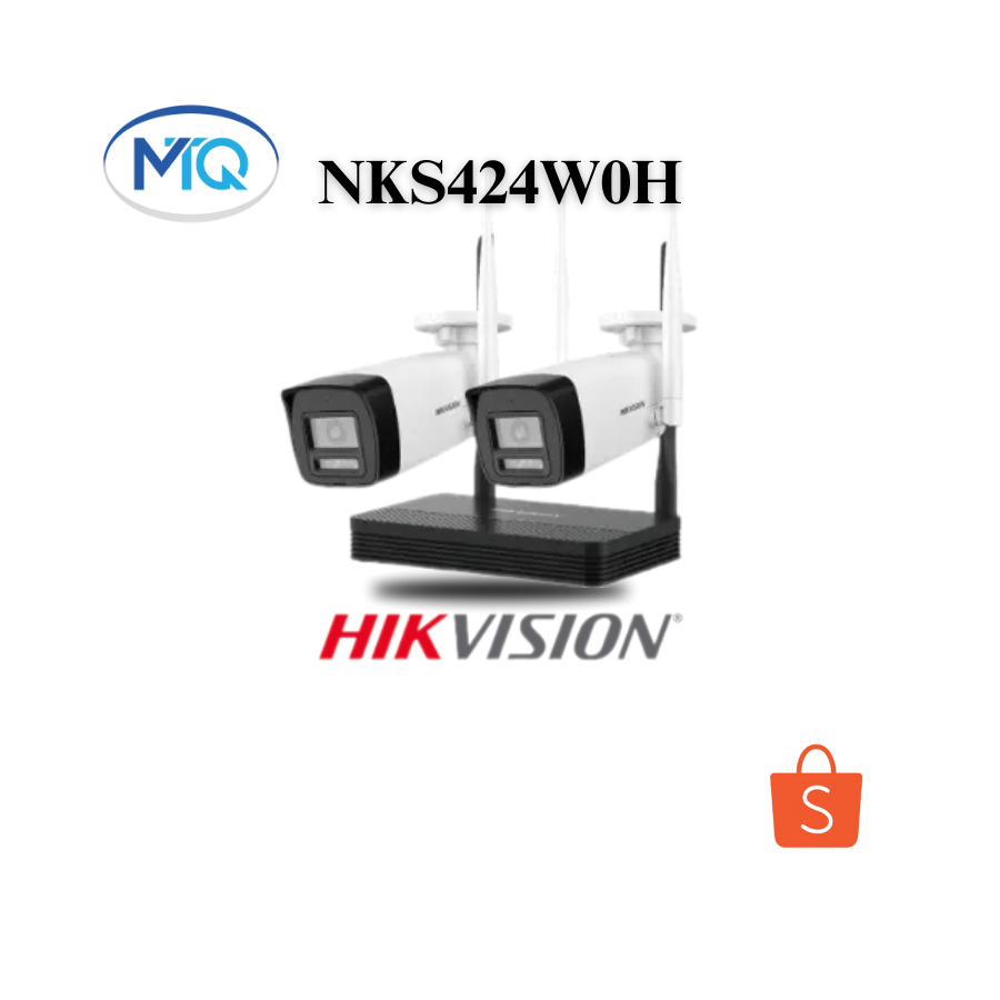 Bộ Kit Camera Hikvision EasyLink NKS424W0H Wifi 4MP/2MP