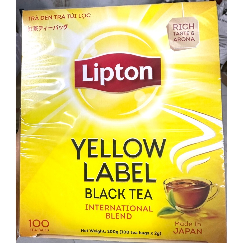 Trà lipton nhúng 100 gói (100 gói*2gr)-hàng Nhật Bản