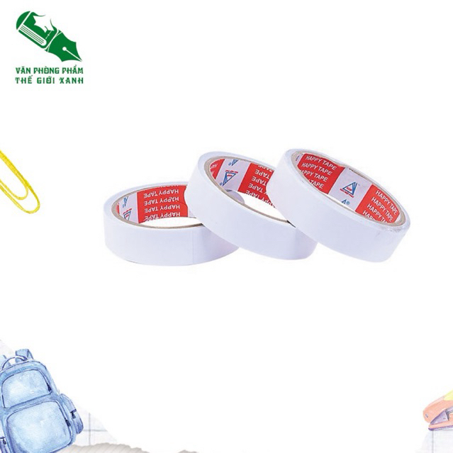 COMBO 10 CUỘN BĂNG KEO 2 MẶT 2F4 (9 YARD)