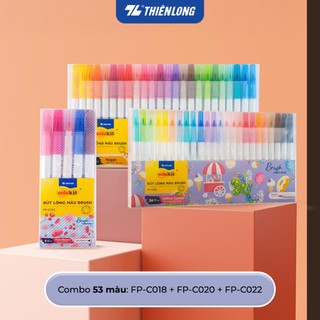  Combo 29 53 Cây bút lông màu Morandi đầu Brush Thiên Long Colokit 