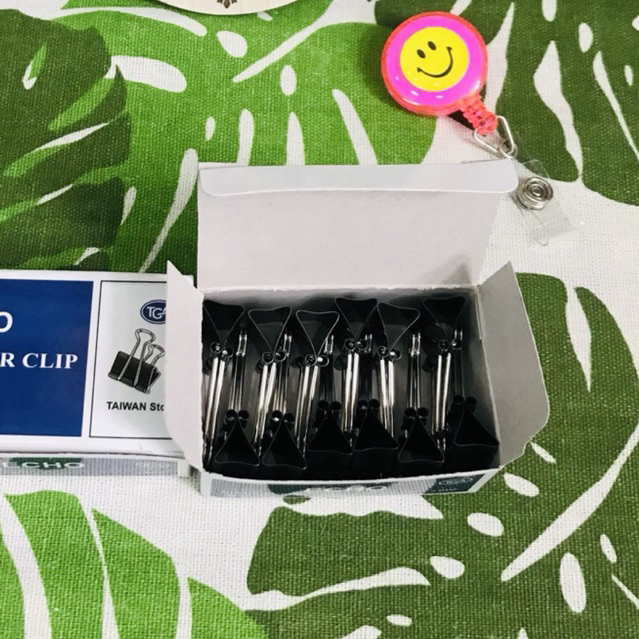 kẹp bướm đen 25mm
