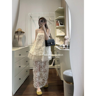 SET BỘ ĐỒ NỮ 2 DÂY HOẠ TIẾT REN PHỐI LƯỚI, SET BỘ ÁO BABBYDOL MIX CHÂN VÁY DÁNG DÀI, ÁO BABYDOLL 2 DÂY REN PHỐI LƯỚI.