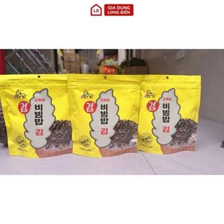 Rong Biển Gia Vị Hàn Quốc 250g Rong Biển Giòn Tan Thơm Ngon, Trộn Cơm/Ăn Liền Bibimbap