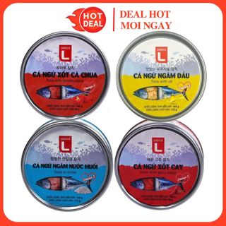 Cá Ngừ Choice L LOTTE Ngâm Dầu/Xốt Cay/Xốt Cà Chua/Ngâm Nước Muối Hộp 160G