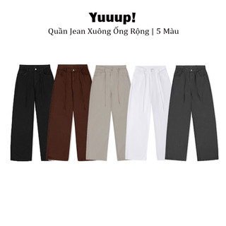 Quần Jean Xuông Ống Rộng Nữ Nhiều Màu Unisex YQD.447