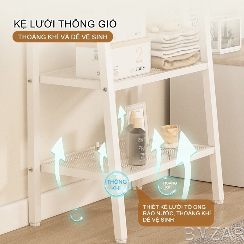 Kệ để đồ nhiều tầng kệ sách đứng cho bếp phòng khách ngủ ban công kệ sách kim loại đa chức năng | BigBuy360 - bigbuy360.vn