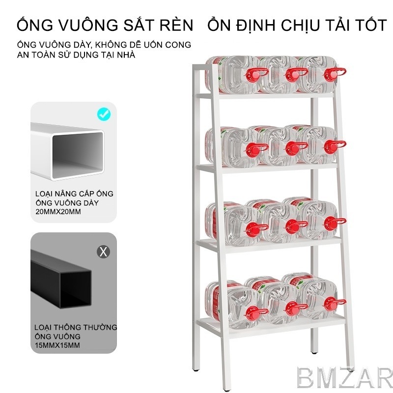 Kệ để đồ nhiều tầng kệ sách đứng cho bếp phòng khách ngủ ban công kệ sách kim loại đa chức năng | BigBuy360 - bigbuy360.vn