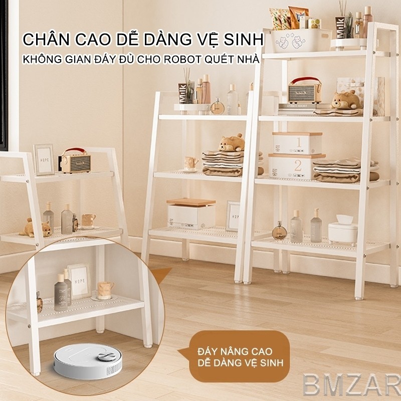 Kệ để đồ nhiều tầng kệ sách đứng cho bếp phòng khách ngủ ban công kệ sách kim loại đa chức năng | BigBuy360 - bigbuy360.vn