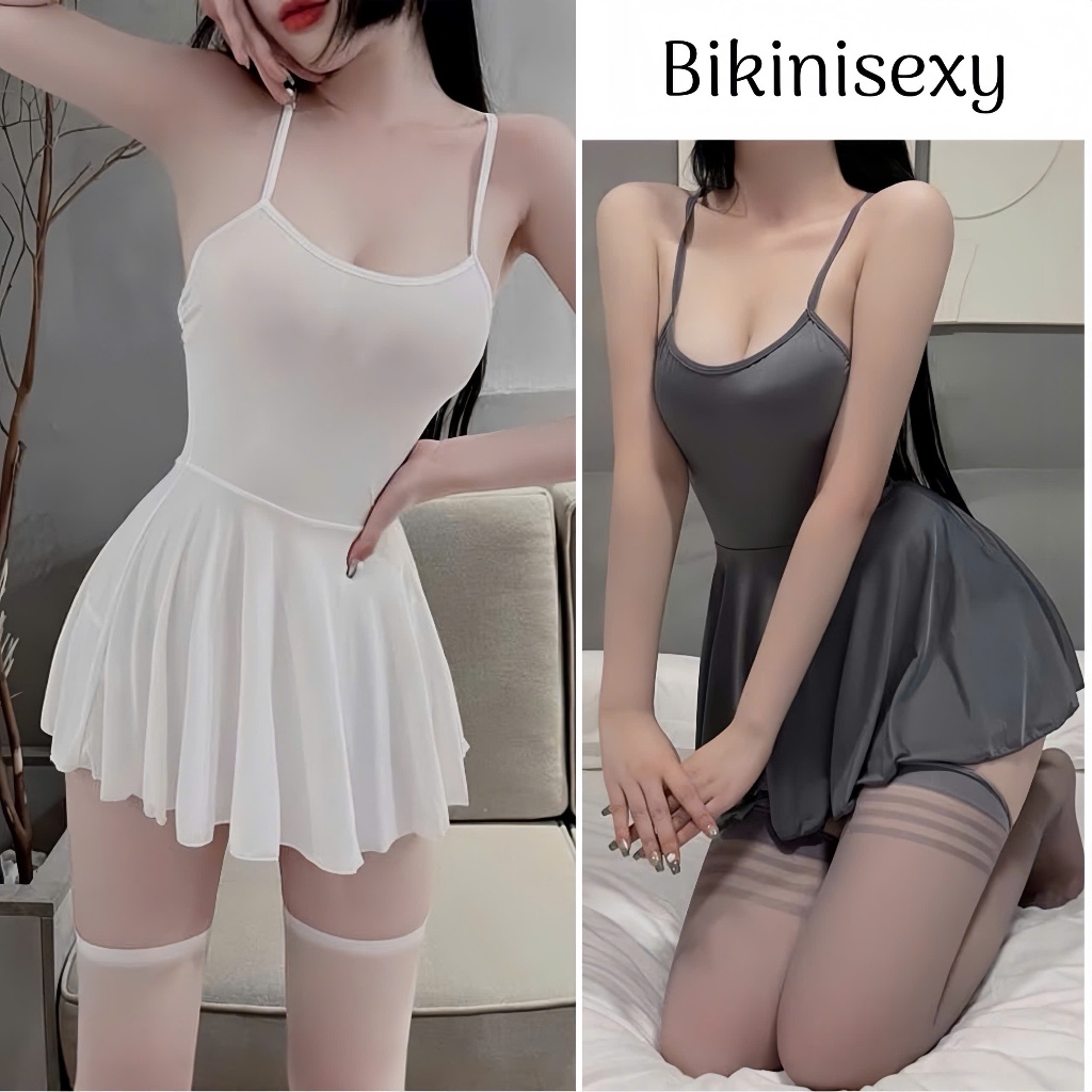 [ CHE TÊN ] Váy ngủ body 2 dây lưng tháp gợi cảm, VÁY NGỦ 2 DÂY , VÁY NGỦ 2 DÂY GỢI CẢM Che tên sản 