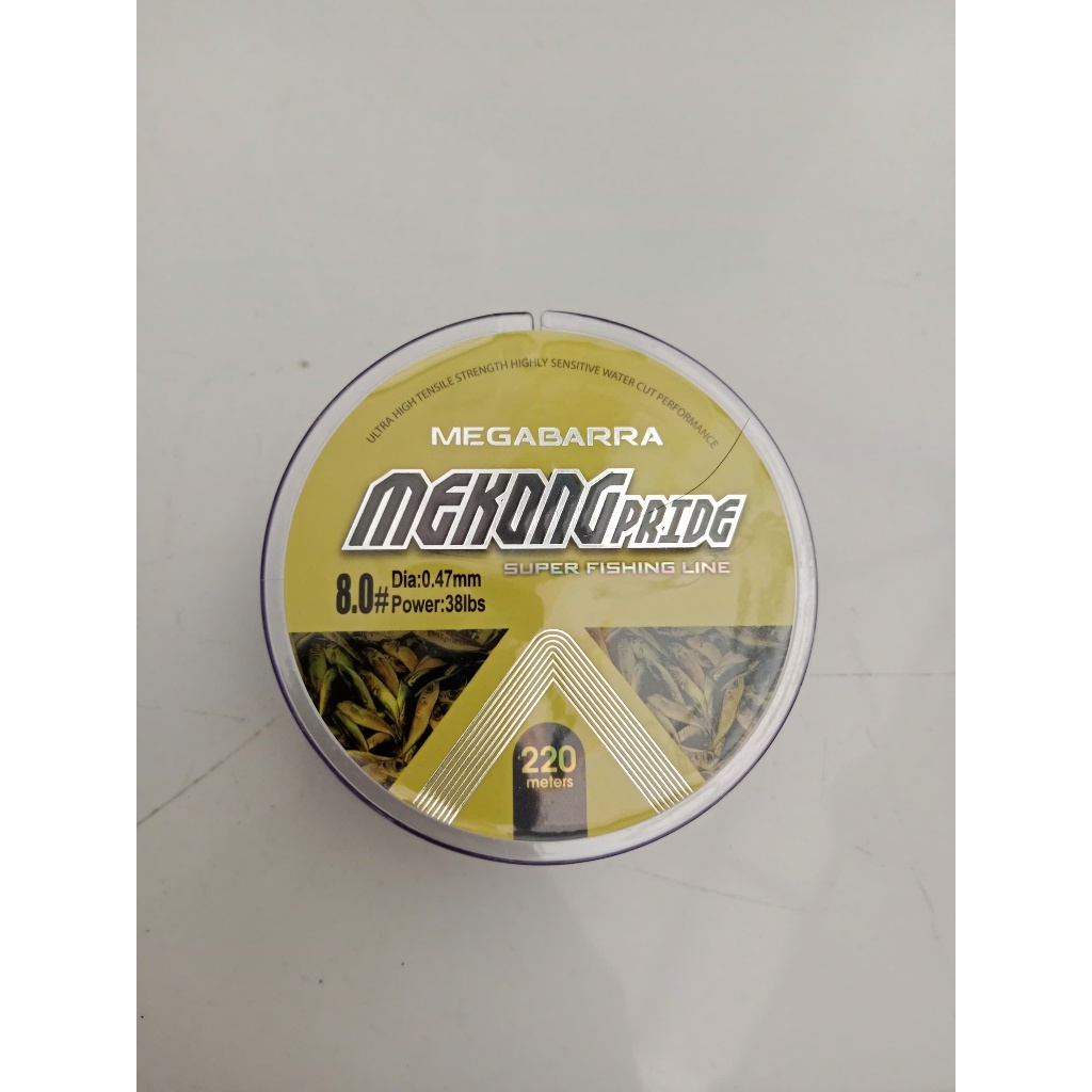 Dây cước câu cá Megabarra Mekong Pride 220m