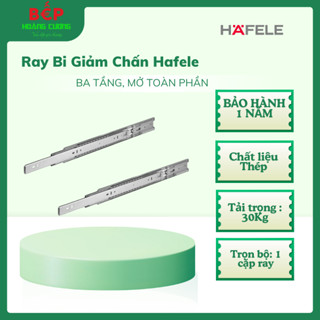  Ray Bi Hafele Giảm Chấn – Mạ Kẽm Cao Cấp – Cho Tủ Và Ngăn Kéo –  Mở Êm Ái – Chính Hãng - CHB 