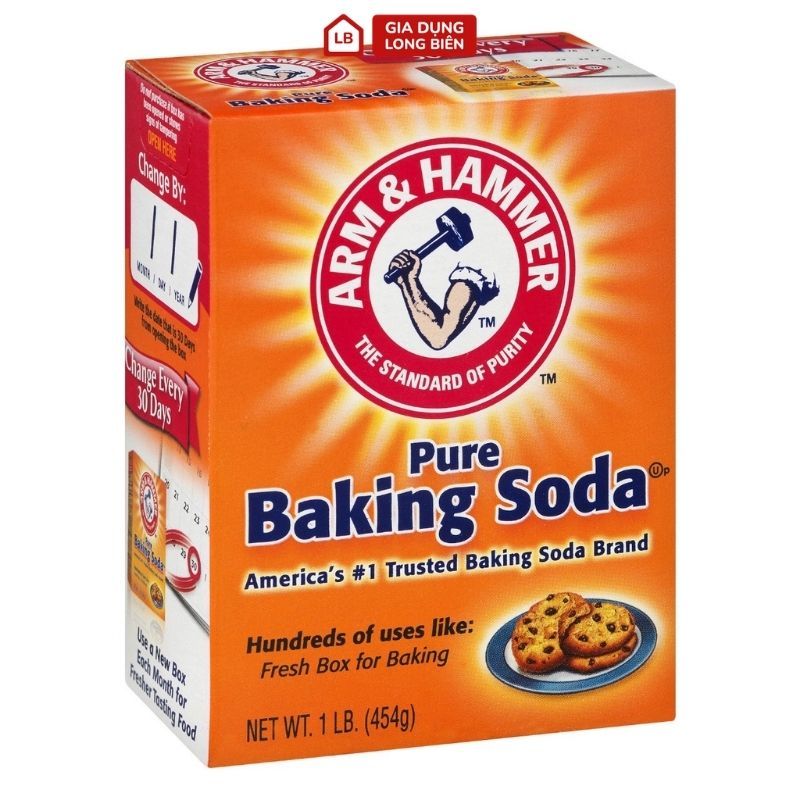 Bột baking soda chuyên dụng, an toàn dùng để ngâm rửa rau củ quả