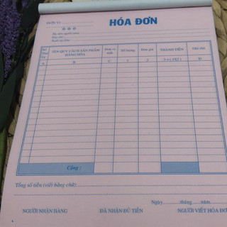 HÓA ĐƠN 2 LIÊN LỚN (H)