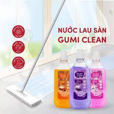  Nước Lau Sàn GUMI CLEAN Hương Hoa Lily Hương Quế Hương Hoa Lavender Chai 1L Sạch Bong Lưu Hương Lâu Nước Lau Nhà 