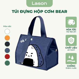 Túi đựng hộp cơm giữ nhiệt Bear Lason túi giữ nhiệt cà men cặp lồng TC010 