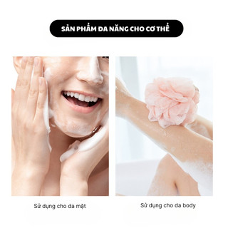 Xà phòng gạo Jam Thái Lan làm sạch sâu dịu nhẹ trên da phù hợp cho mọi làn da
