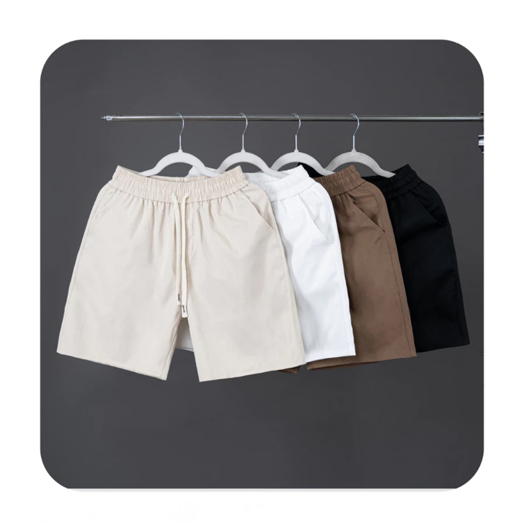 Quần Short Kaki Nam PN STORE Cạp Chun Co Gian Thoáng Mát QS01 | BigBuy360 - bigbuy360.vn