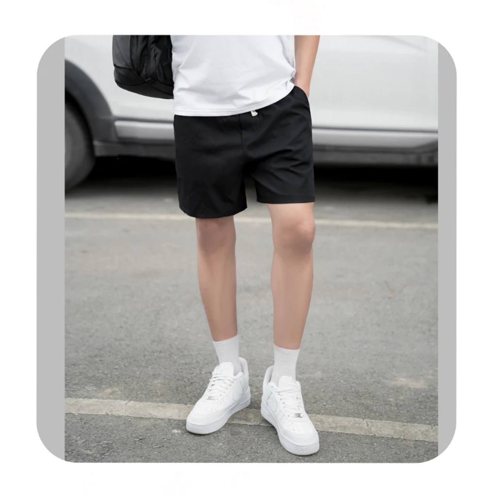 Quần Short Kaki Nam PN STORE Cạp Chun Co Gian Thoáng Mát QS01 | BigBuy360 - bigbuy360.vn