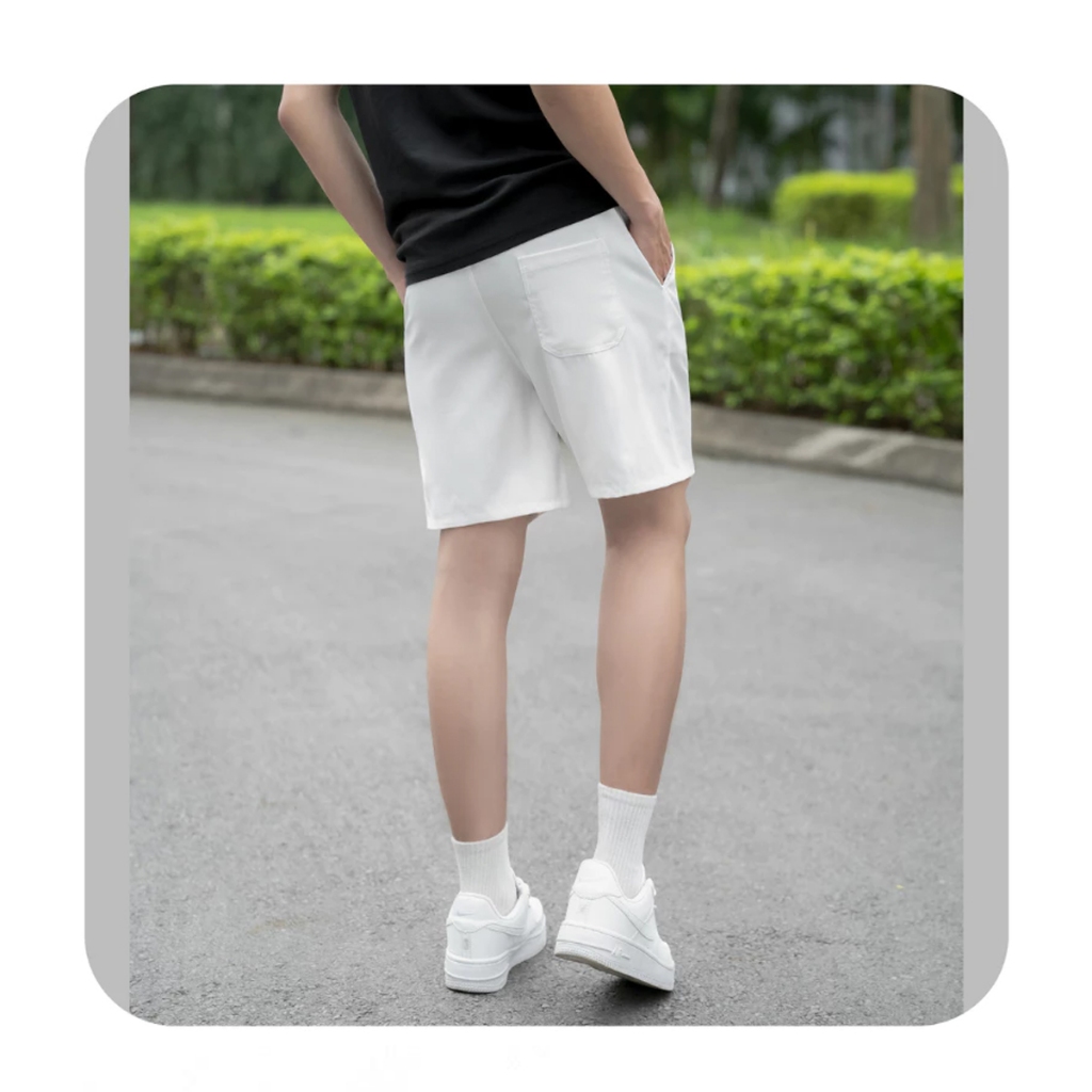 Quần Short Kaki Nam PN STORE Cạp Chun Co Gian Thoáng Mát QS01 | BigBuy360 - bigbuy360.vn