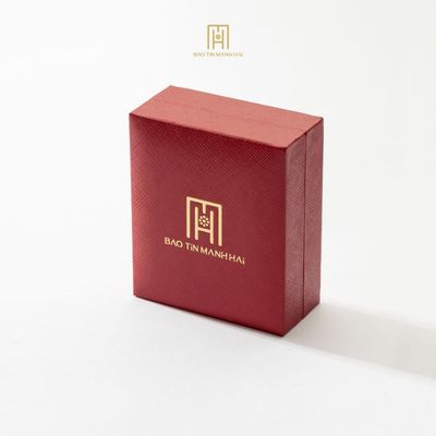 [QUÀ TẶNG KHÔNG BÁN] Hộp đựng trang sức lót nhung cao cấp logo Bảo Tín Mạnh Hải