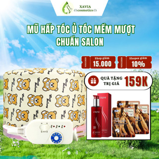 Mũ ủ tóc XINGYI - Mũ hấp tóc ủ tóc nhiệt tại nhà giúp tóc suông mượt, giảm gãy rụng, chắc khỏe chuẩn salon - Leenora