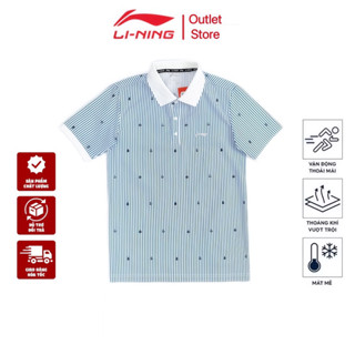 Áo Polo Nam LiNing Chính Hãng Cao Cấp, Chất Vải Co Giãn, Thoáng Mát, Áo Thun Có Cổ Nam Thể Thao Li-Ning - (PL-LN04)