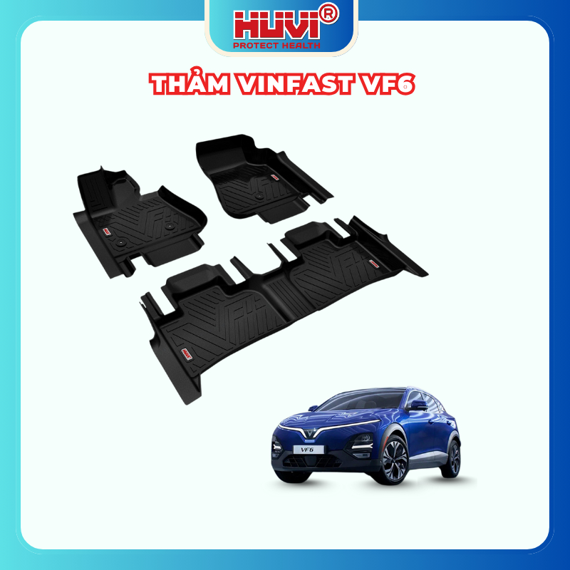 [XẢ KHO ] HUVI Thảm Lót Sàn Ô Tô Vinfast VF6 2023+++ TPe nguyên sinh