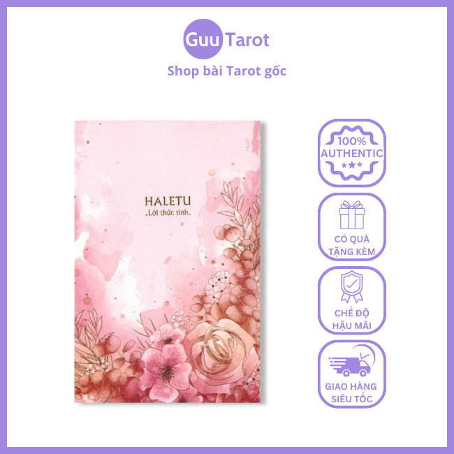 Bài Bài Nhắc Nhở Haletu Pink (Rose) (Guu Tarot Shop)