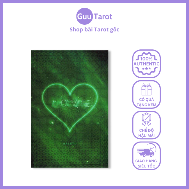 Bộ Bài Nhắc Nhở Haletu Green (Love) (Guu Tarot Shop)