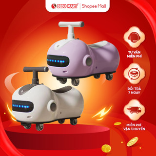  Xe Chòi Chân Đậu Phộng Nhựa Cao Cấp Khung Chắc Chắn An Toàn Có Đèn Nhạc 3 Màu Cho Bé - Bibomart 