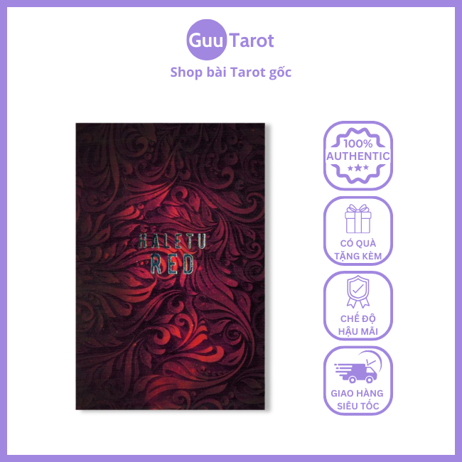Bộ Bài Nhắc Nhở Haletu Red (Passion) (Guu Tarot Shop)