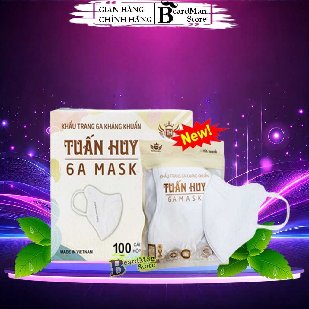 KHẨU TRANG 6D - KHẨU TRANG KF94 - NGĂN BỤI MỊN - CHỐNG GIỌT BẮN