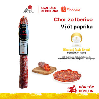Xúc Xích Iberico Cebo Chorizo Muối Nguyên Cây 275g