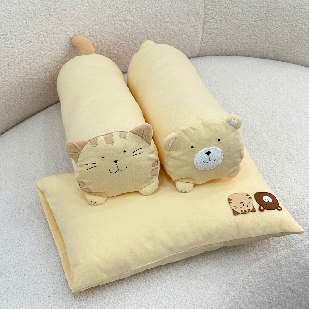 SET GỐI GẤU ( CÓ VỎ LẺ ) HIKOSEN CARA