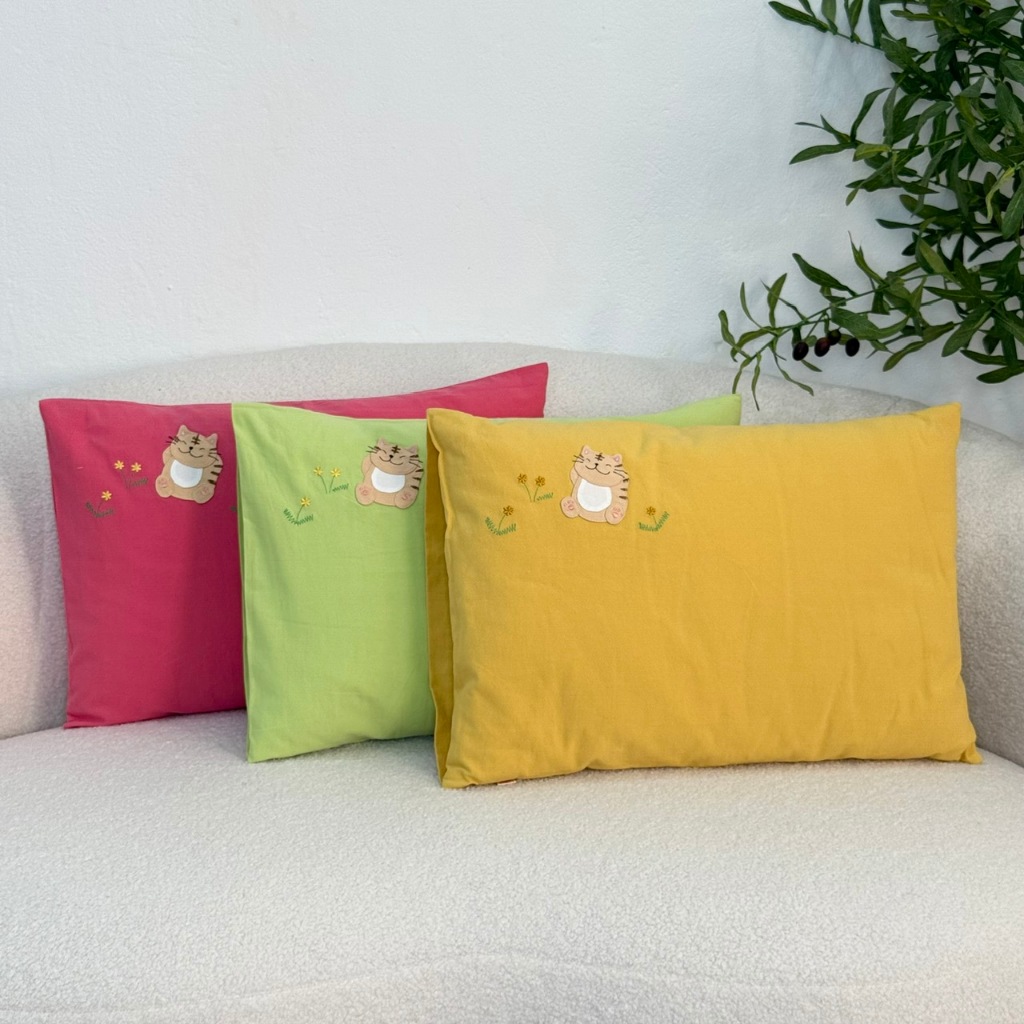 GỐI NẰM 35X50CM MÈO HIKOSEN CARA