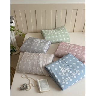 Chăn Thun Lạnh Đơn Sắc Họa Tiết Sang Trọng Mềm Mịn Kích Thước 2m3x2m