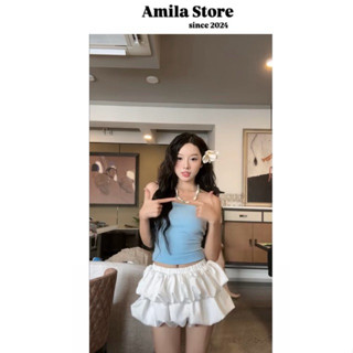 [ Sẵn/ Hoả tốc ] Set áo ống + chân váy bèo 2 tầng siêu xinh có bán lẻ Mẫu Hot 2025