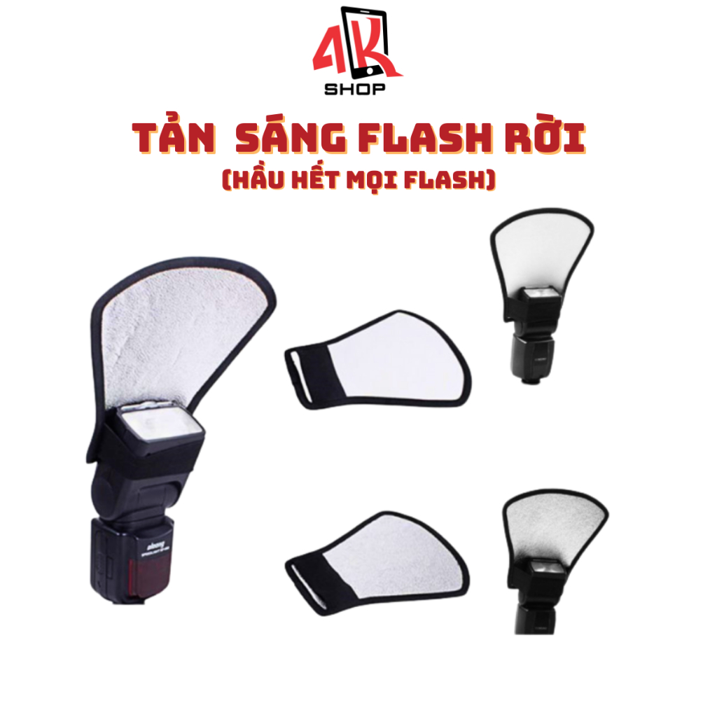 Tản sáng đèn flash rời 2 mặt