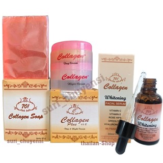 (Bộ 4 sản phẩm ) kem Collagen PLUS Vit E Skincare