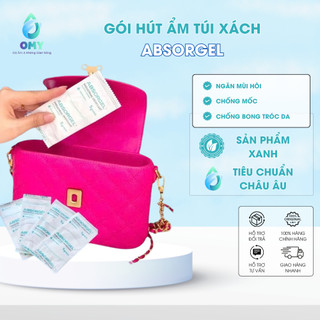 Gói hút ẩm túi xách Absorgel chống được hiện tượng mốc hôi bong tróc da