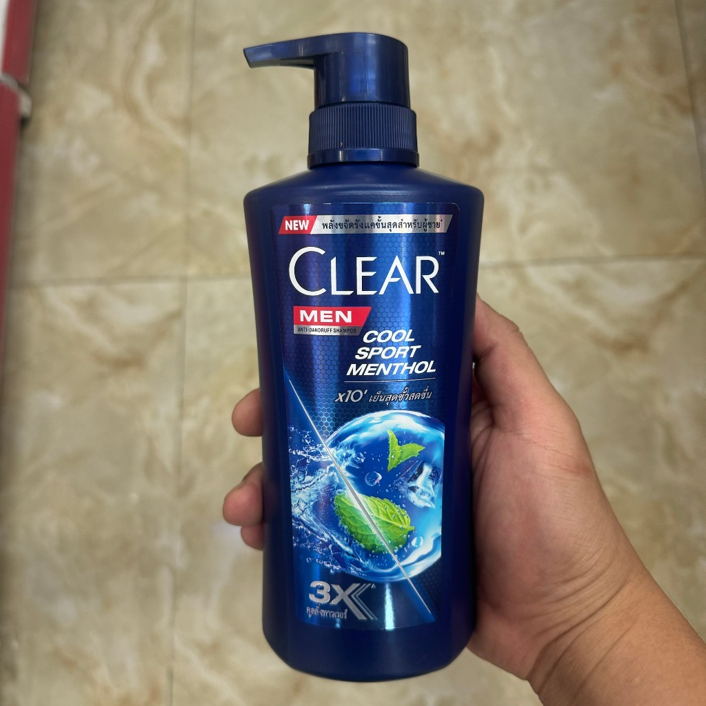 Dầu Gội Clear Men Thái -360ml/chai