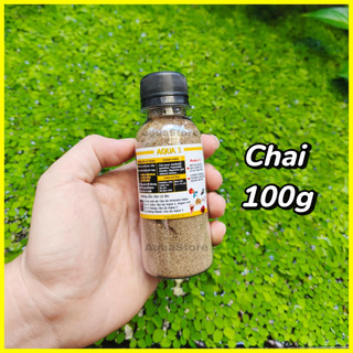 ( TRẠI DÙNG ) Cám AQUA  - Thức ăn cho Cá Con,Cá Bột Betta 7 màu🐣