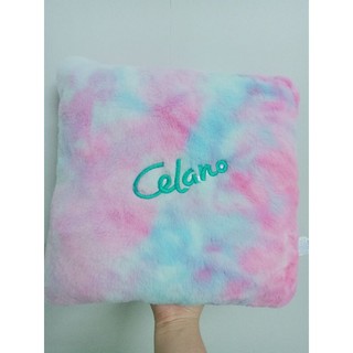  Gối tựa lưng lông thỏ Celano 35x35cm – Mềm mịn cao cấp – Đệm sofa xe hơi giường – Hàng mới 100% 