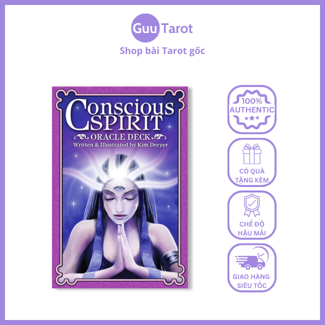Bộ Bài Conscious Spirit Oracle Deck (Guu Tarot Shop)