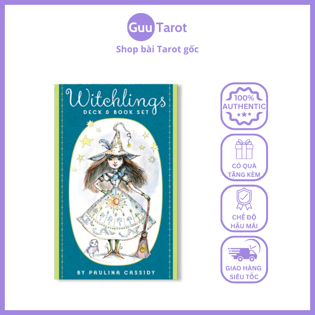 Bộ Bài Witchlings Deck & Book Set (Guu Tarot Shop)