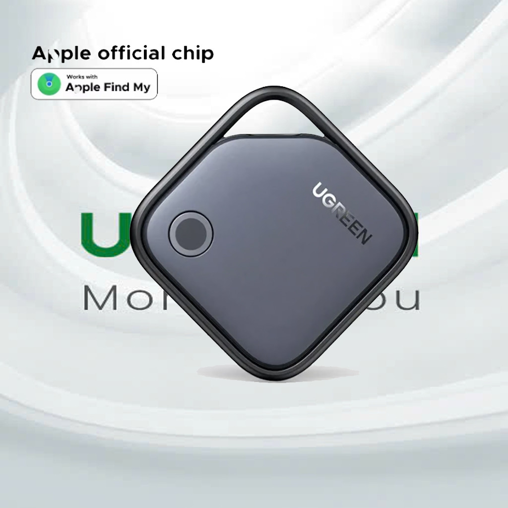[Chỉ dùng cho I0S] Thiết bị định vị Ugreen Finder Tích hợp còi báo động Pin CR2032