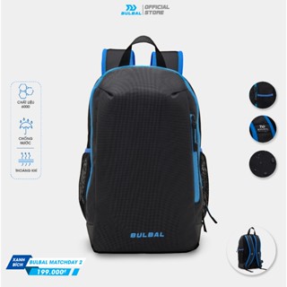 Balo Thể Thao Bóng Đá Tập Gym Bulbal Matchday 2, Chất Liệu 600D Chống Thấm Nước, Có Ngăn Đựng Giày