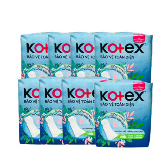  Lốc 8 gói băng vệ sinh Kotex Style Maxi dày không cánh 23cm   8gói x 8miếng  